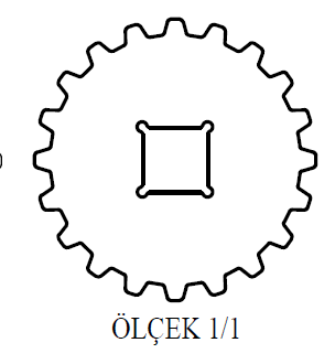 TAHRİK DİŞLİ PROFİLİ