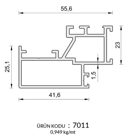 KANALSIZ CEPHE KANADI TİJLİ